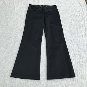☀️☀️☀️ 4/$20 Studio Y black satin wide leg pants!